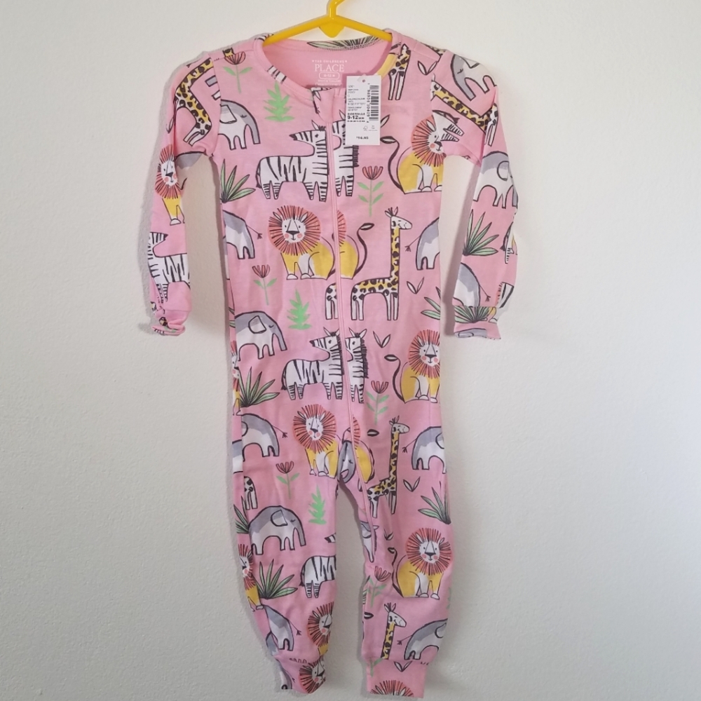 [NEW] 9-12M | Baby Safari Pajamas | The Childrens Place